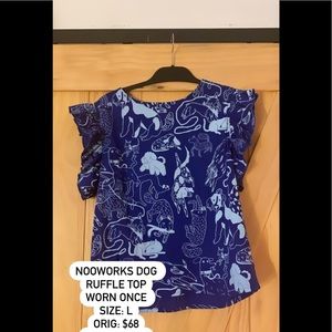 Nooworks Ruffle Top